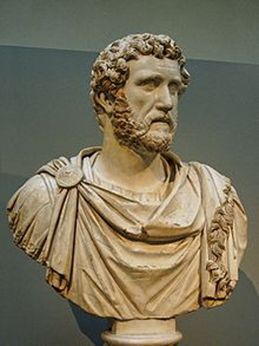 <p>138-161 AD, 4th of the 5 good emperors</p>