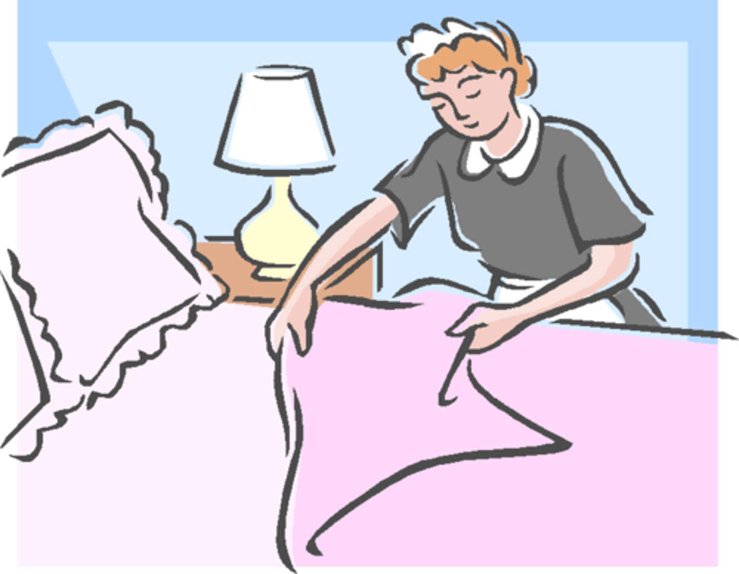 <p>to make the bed</p>