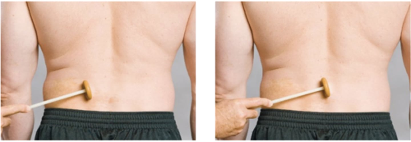 <p>What is the positive finding and indication for each?</p>