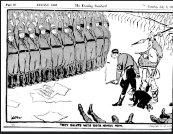<p>2 key individuals in the source “They Salute with Both Hands Now”</p>