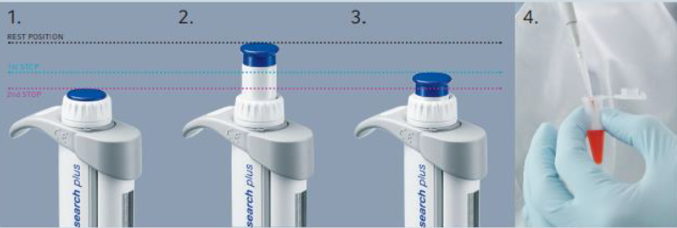 <p>Identify this type of pipetting technique:</p>