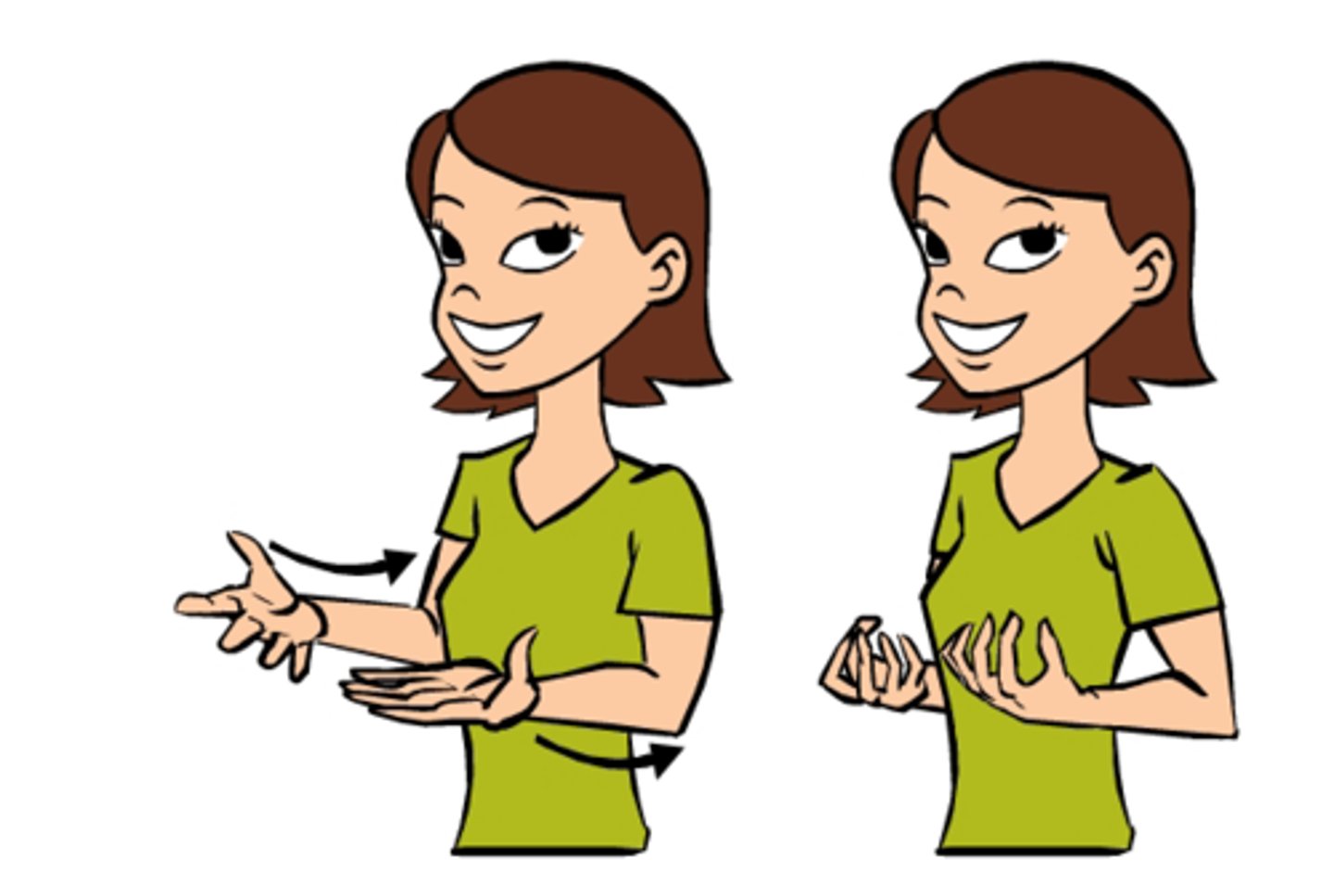 <p>Looks you are pulling something toward you. Place your hands out, with hands open and palms facing up, making your hands bent a little into a claw shape. Pull both your hands toward you.</p>