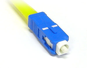 <p><span>A push-pull fiber optic connector, popular in data centers.</span></p>