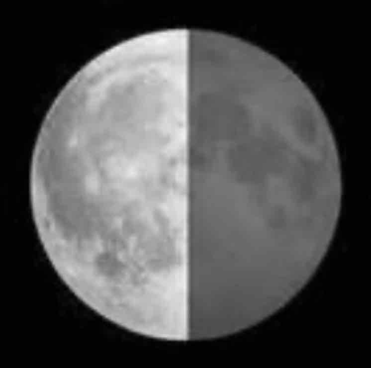 <p>What phase of the moon is this?</p>