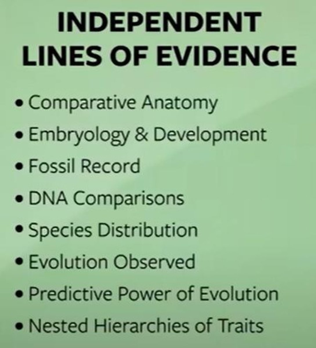 <p>They provide support for the theory of evolution, demonstrating how species adapt over time through various mechanisms.</p>