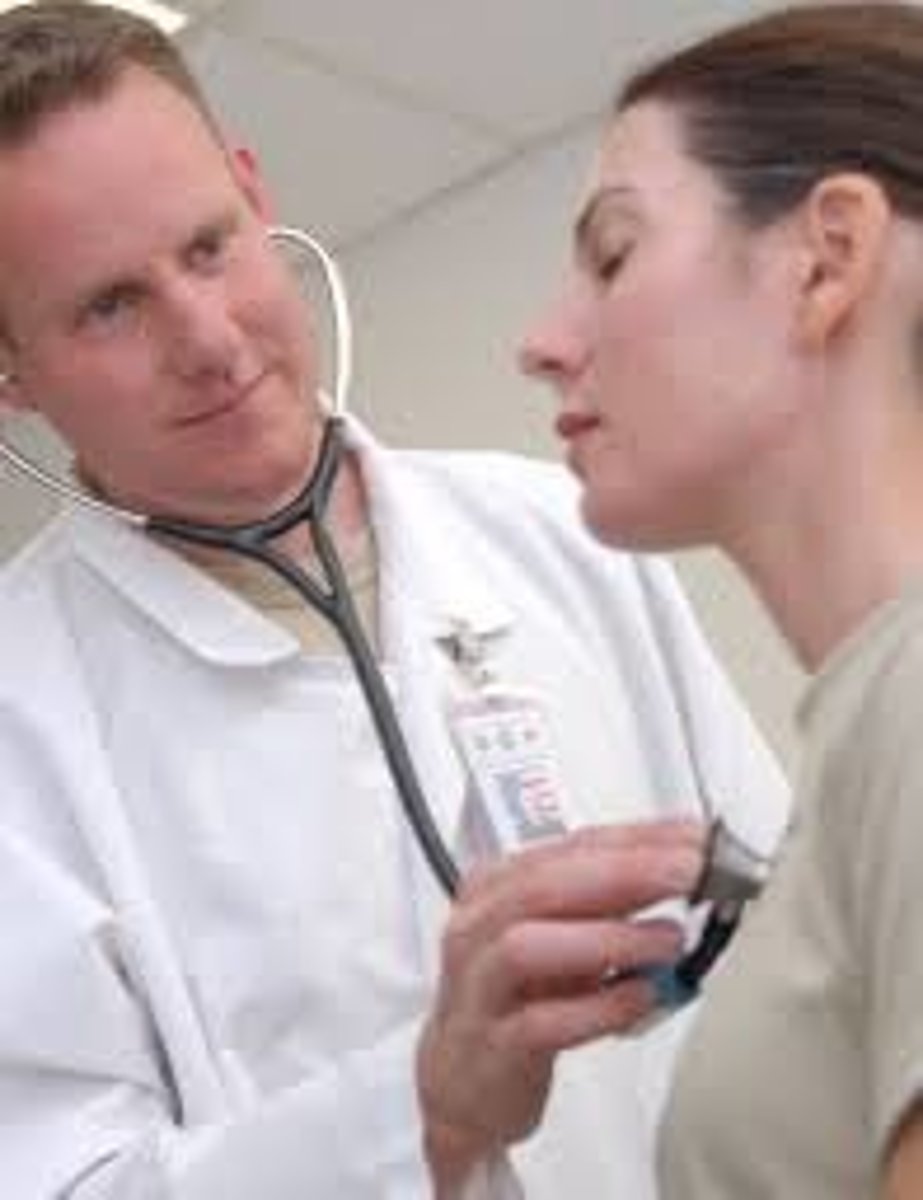 <p>Term for listening to the internal sounds of the body, usually using a stethoscope when examining the circulatory (heart), respiratory (lung), and gastrointestinal systems (abd) sounds.</p>