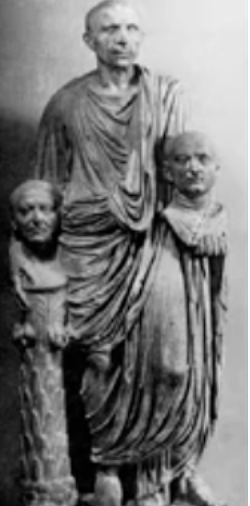 <p>togate male portrait with busts</p>