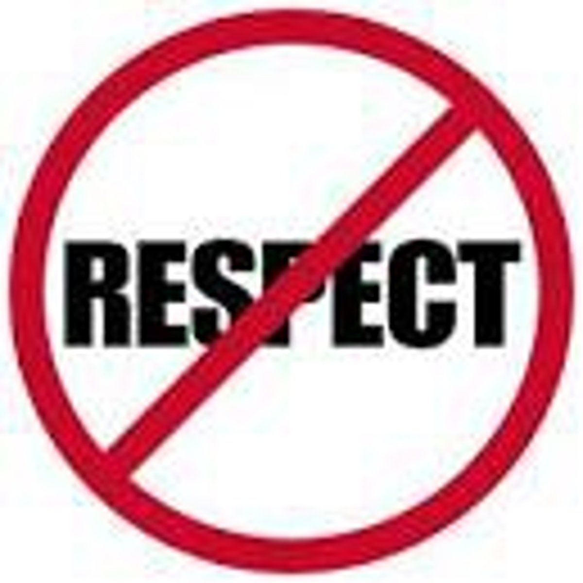 <p>lacking proper respect or seriousness</p>