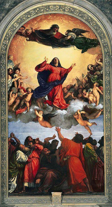 **Assumption of the Virgin** by Titian