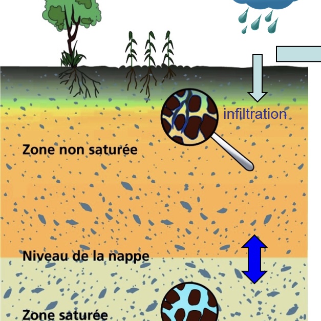 <p>Comment appelle-t-on les formations géologiques perméables et poreuses qui laissent circuler et stocker l’eau souterraine, formant des réserves exploitables (comme les nappes d’eau) ?</p>
