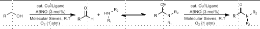 <p>PRIMARY alcohol to amide</p>