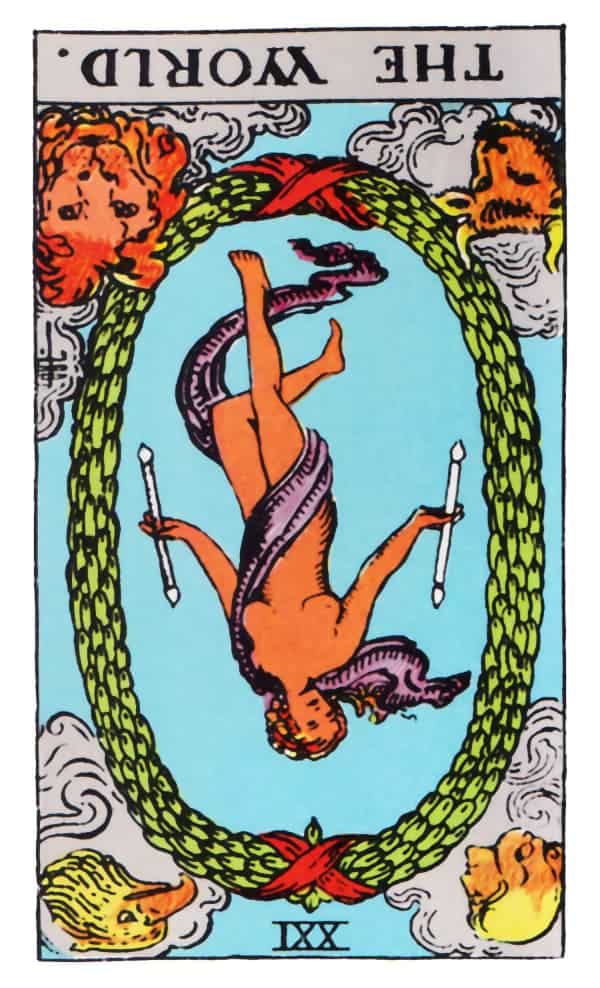 The World (21) - Reversed