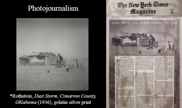 <p>Photojournalism</p>