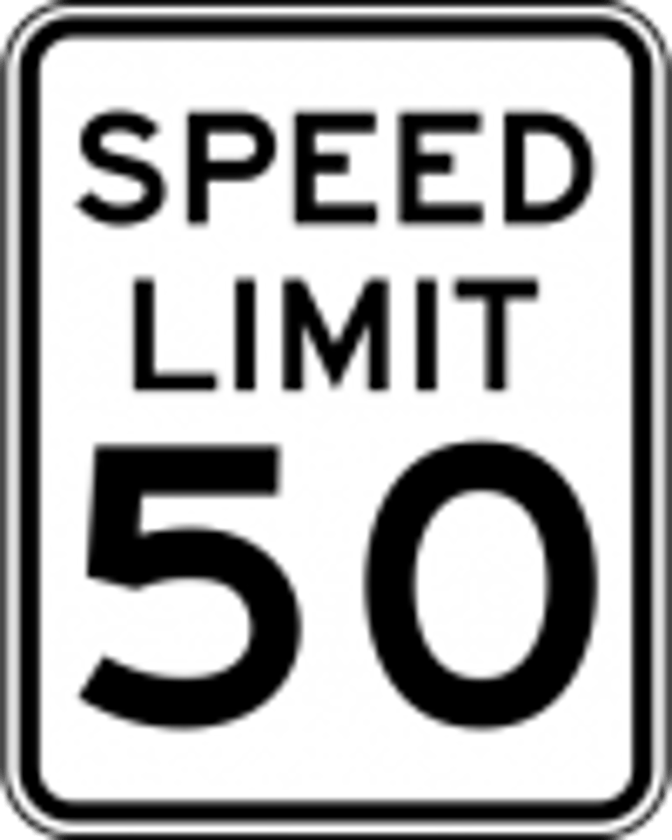 <p>the speed limit</p>