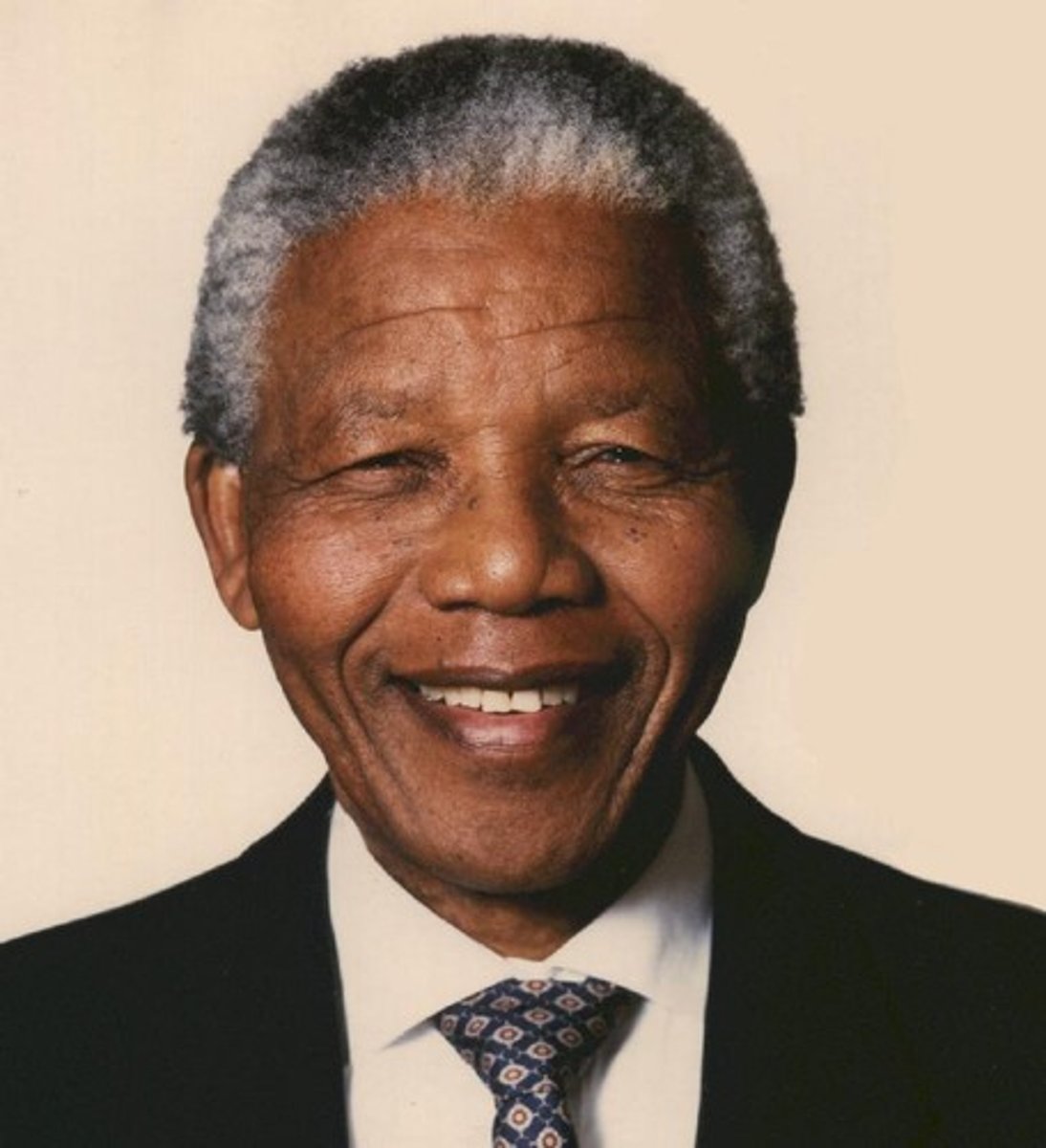 <p>South African nationalist and leader for the African National Congress who, after decades of incarceration for his opposition to apartheid, became the elected president of South Africa in 1994; practiced non-violence in an effort to bring about the end of apartheid and brought the African National Congress to power</p>