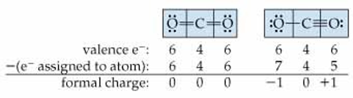 <p>If more than one valid Lewis structure exists for a molecule, formal charge can be used to determine the more likely structure.</p>