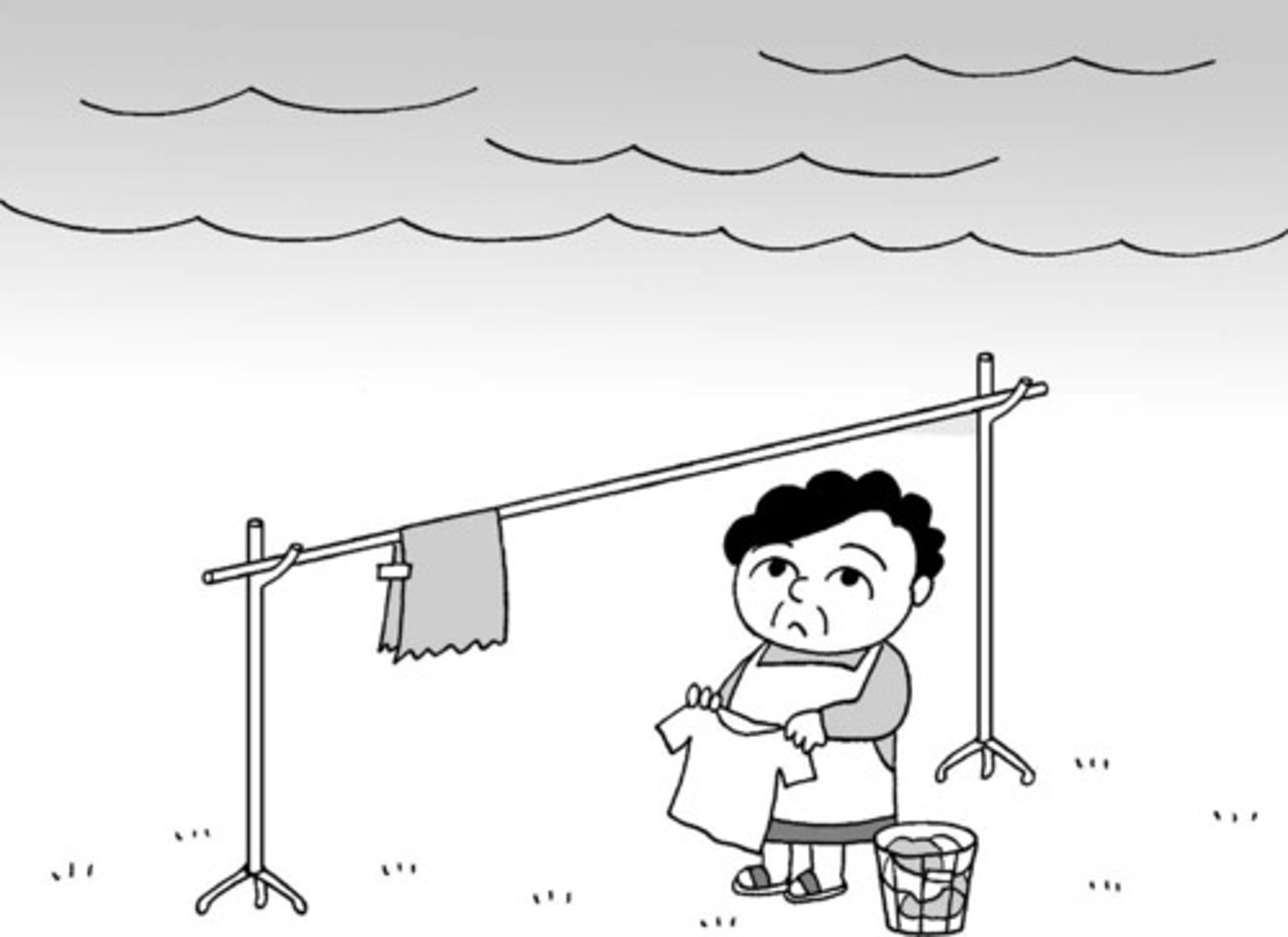 <p>cloudy weather</p>
