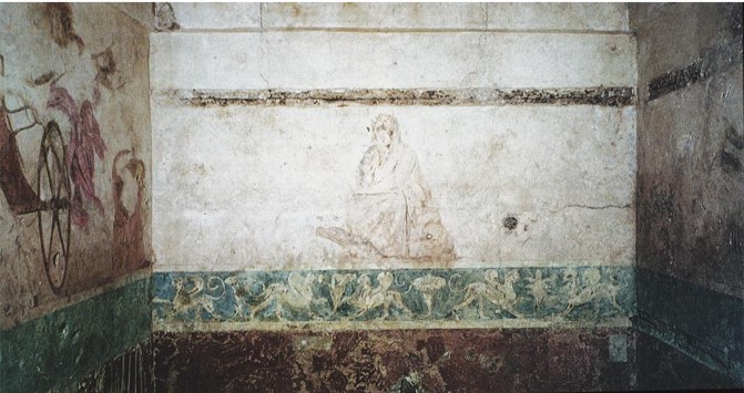 <p>Vergina: <em>Tomb of Persephone - Rape of Persephone</em>, Greek, c. 340 BCE</p>