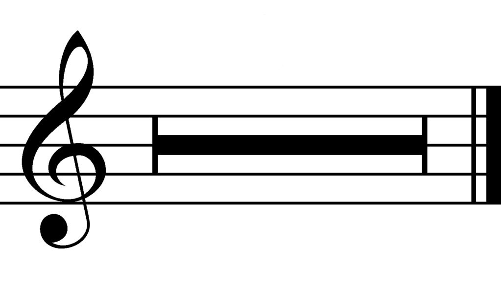 <p>Gives the amount of bars to rest for, silent</p>