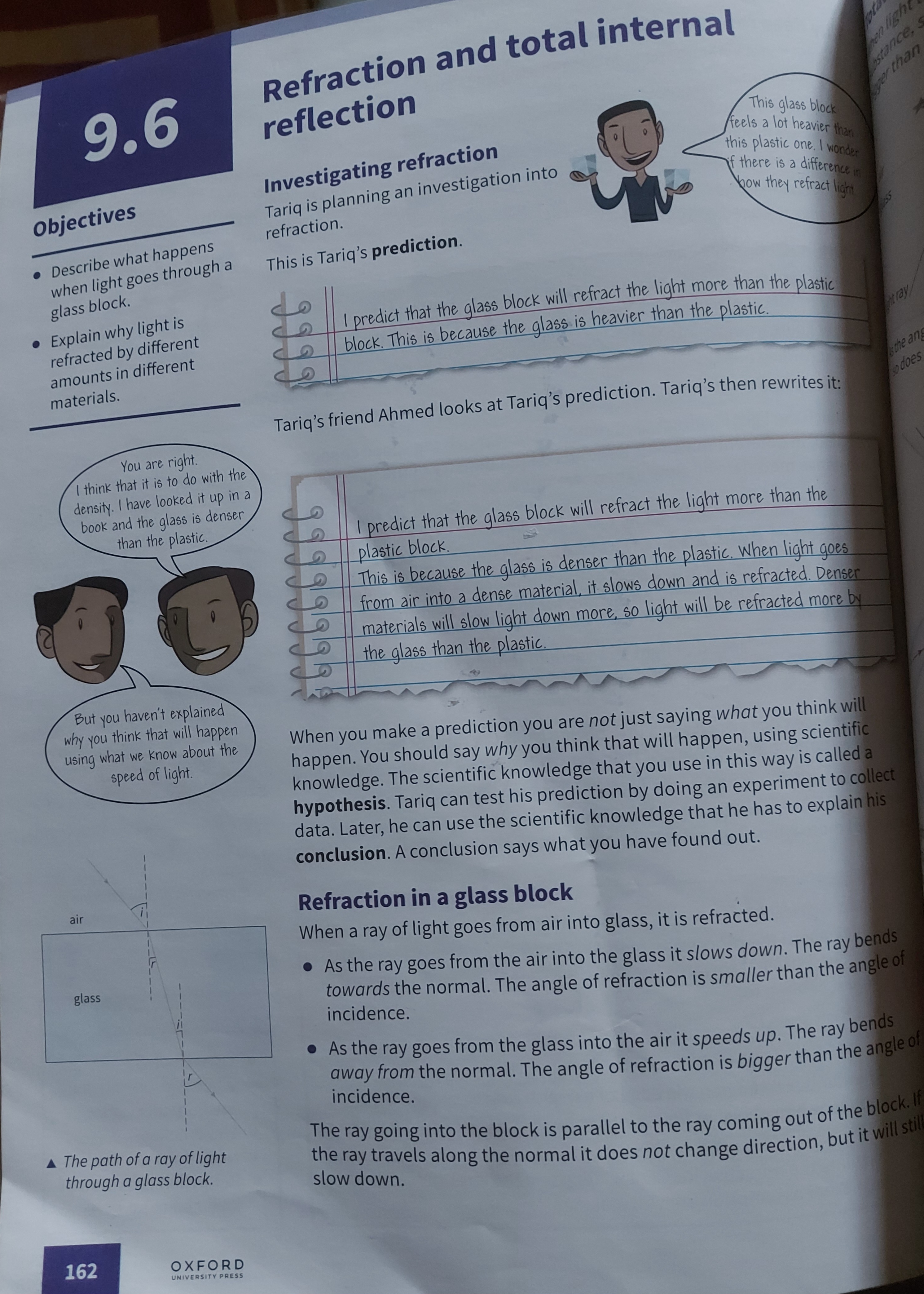 <p>Total internal reflection </p>