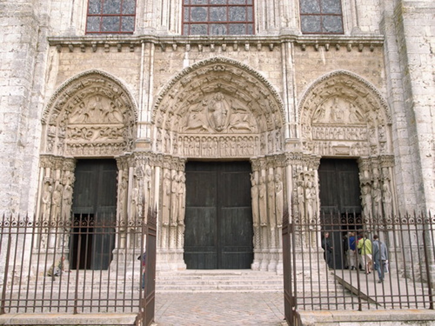 <p>Royal Portals (from Chartres Cathedral)</p>
