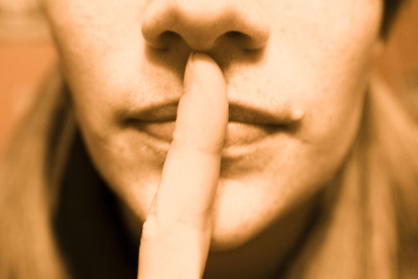 <p>keep secret</p>