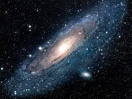 <p>A cluster of stars outside of the Milky Way</p>