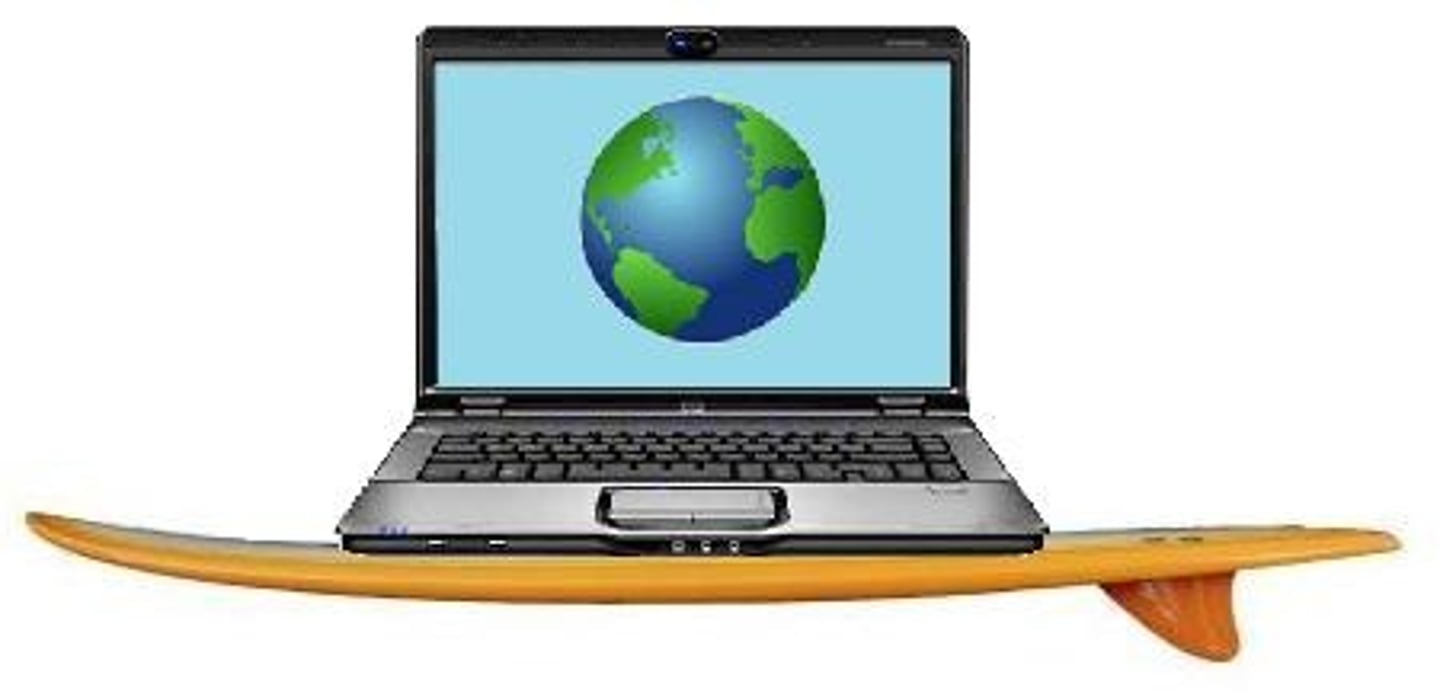 <p>to surf the internet</p>