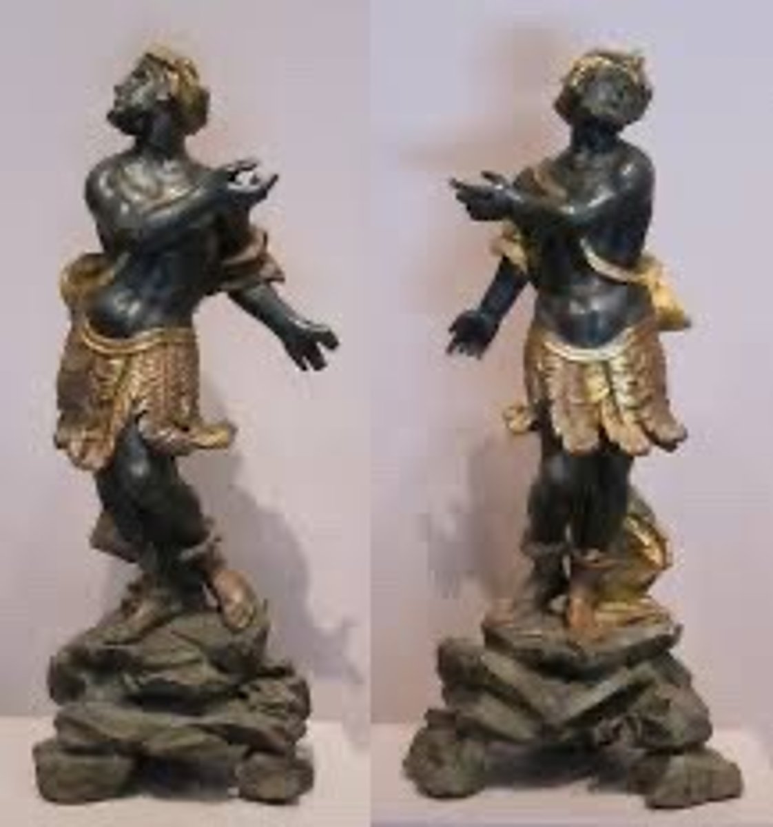 <p>What is a statue of a Negro used for decorative purposes during the Italian Renaissance and revived in the Victorian period ?</p>