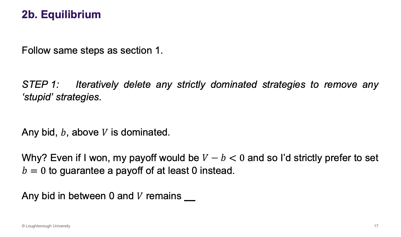 <p>Paying more than what the prize is worth - irrational</p>
