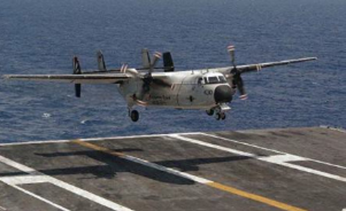 <p>Role: Fleet Logistics Support; carrier onboard delivery (COD); provides long range logistics support to carrier strike groups; payload=10,000 pounds</p><p>features: high wing, twin turboprop engine, rear loading ramp</p><p>crew: 2 pilots, 2 enlisted aircrewman</p><p>responsibilities:</p><p>pilot: aviation</p><p>co-pilot: navigation and comms</p><p>aircrewman: loadmasters for cargo and passengers</p>