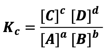 <p>State the observation for equilibrium law </p>