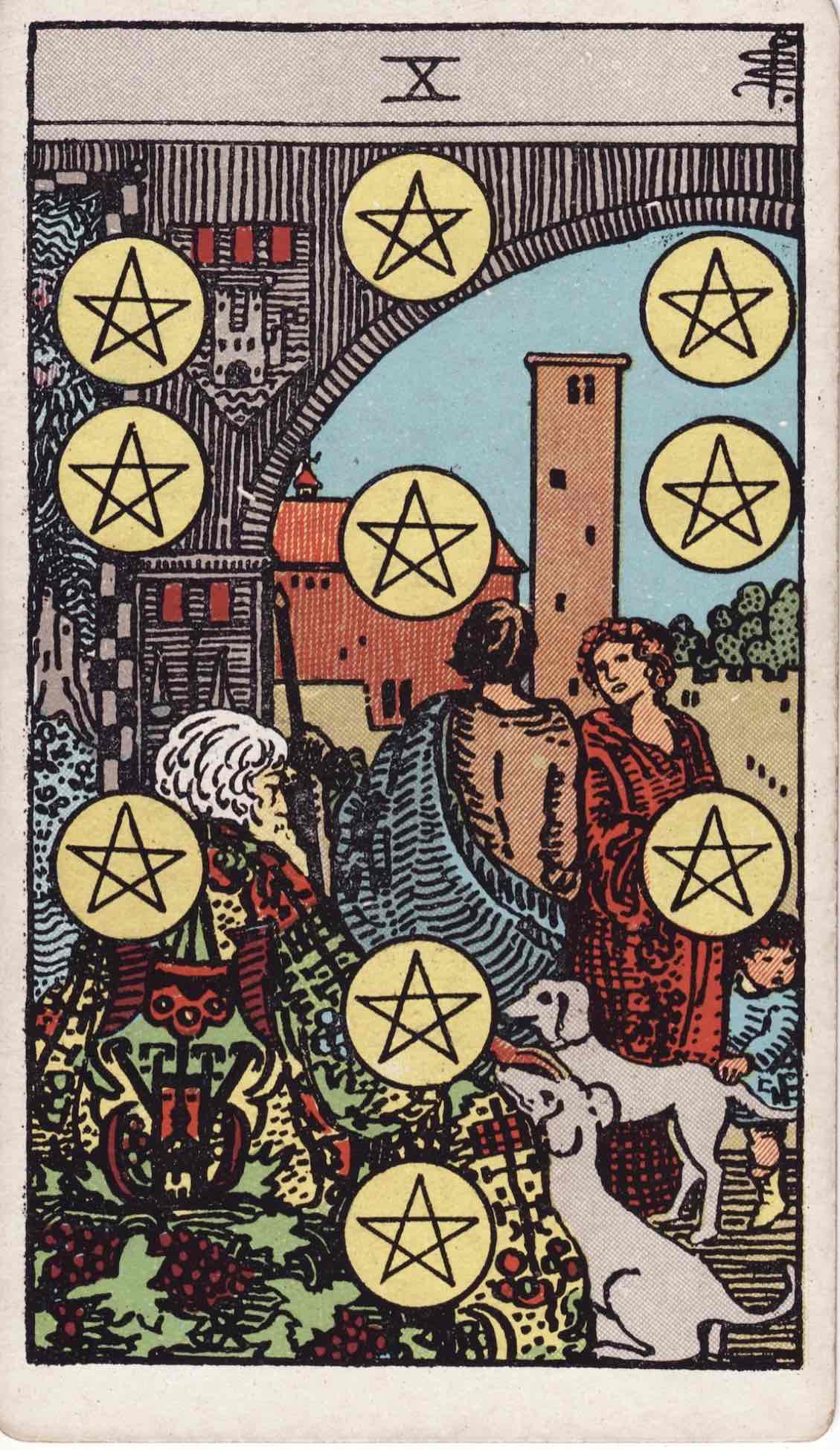 <p>Ten of Pentacles</p>