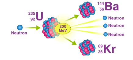 <p>does this diagram show nuclear fission or nuclear fusion?</p>
