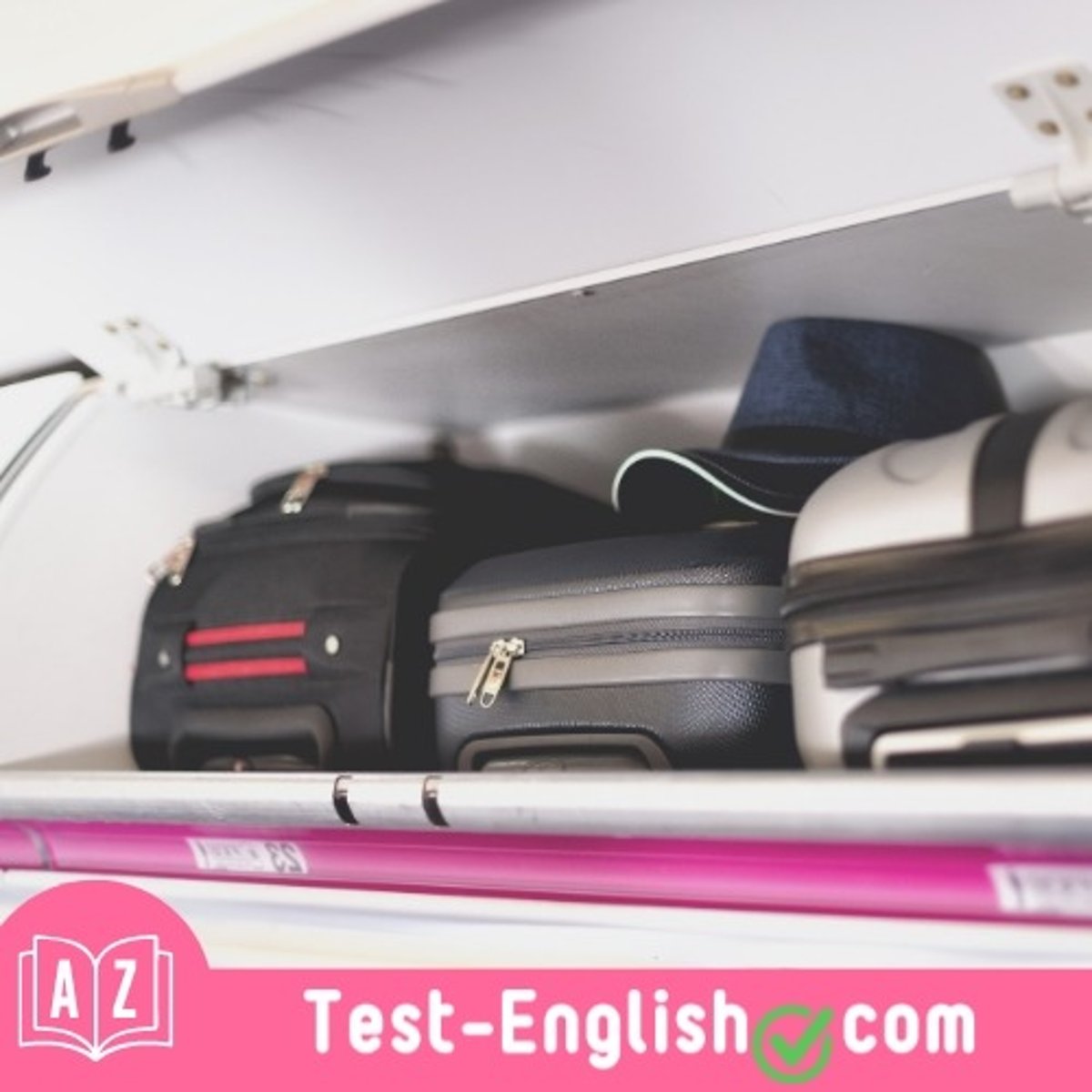 <p>Passengers should securely place their bags in the _____. (2 words)</p>