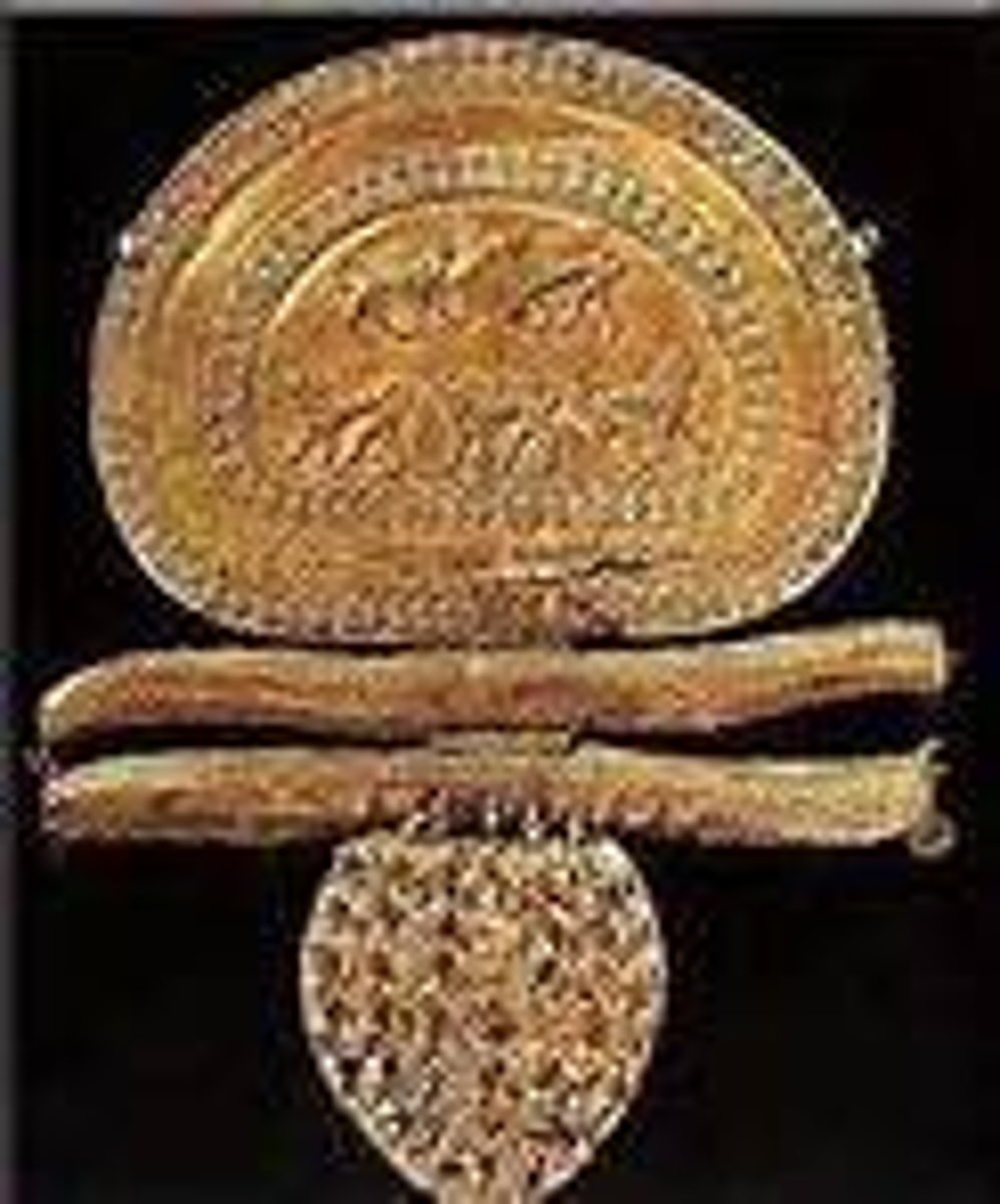 <p>A technique using tiny metal beads fused to a surface for decoration</p>