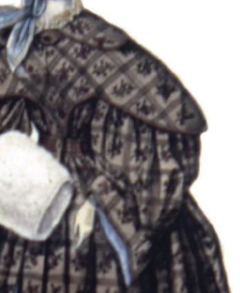 <p>extremely full from shoulder to wrist, where they gathered into a fitted cuff</p>