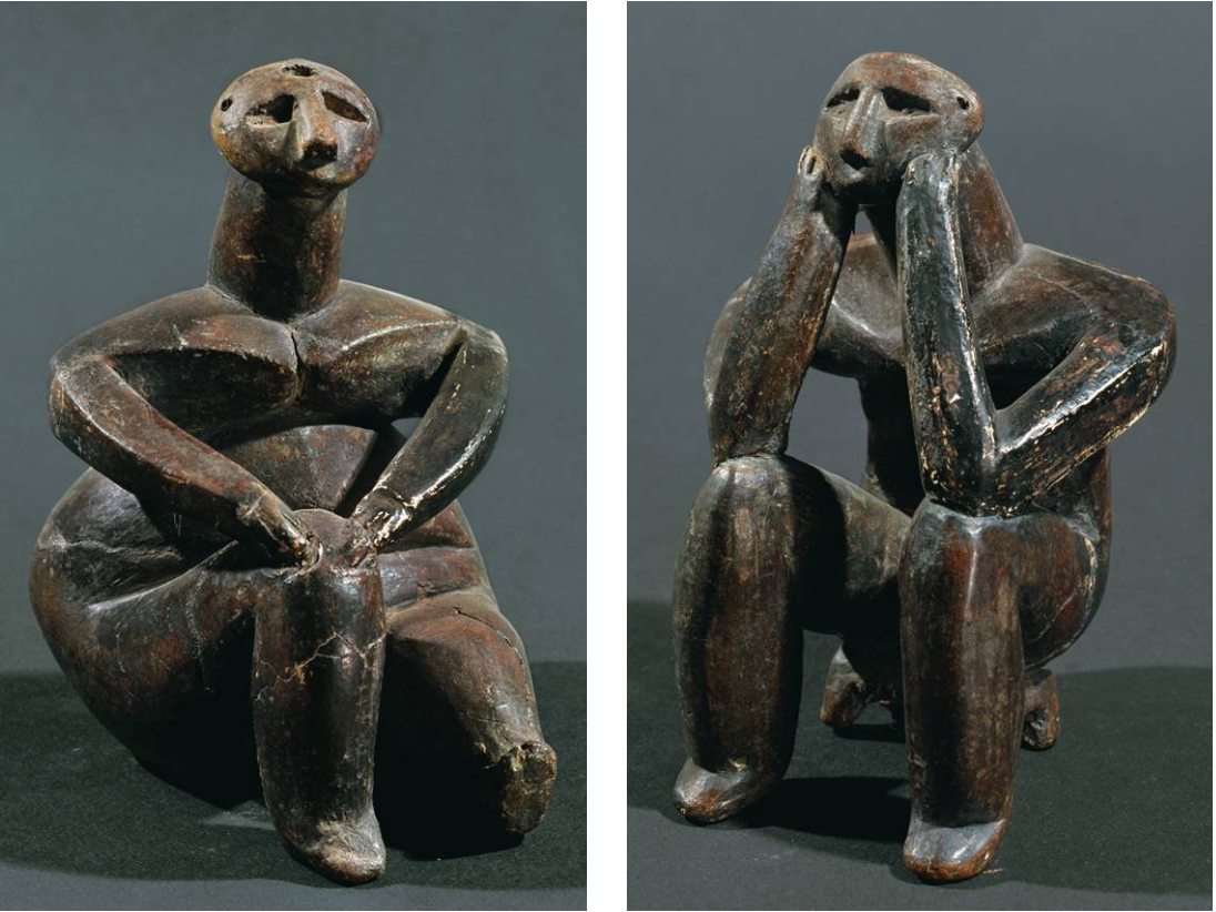 <p>Prehistoric Cernavoda, Romania. ca. 3500 bce. Ceramic, height 4 1*2&quot; (11.5 cm). National Museum of Antiquities, Bucharest</p>