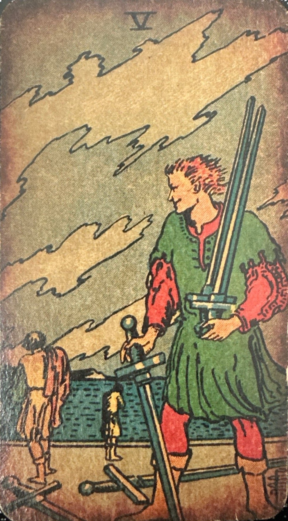 <p>V - Five of Swords*</p>