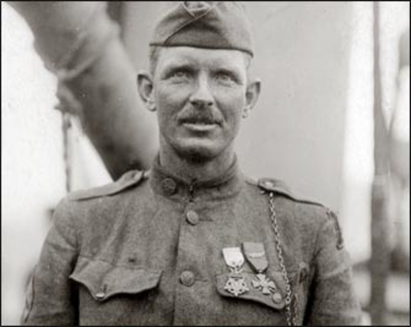<p>WWI war hero from Tennessee who killed 25 machine-gunners and captured 132 German soldiers on a solo mission while his soldiers took cover; He was awarded the Congressional Medal of Honor for his actions.</p>