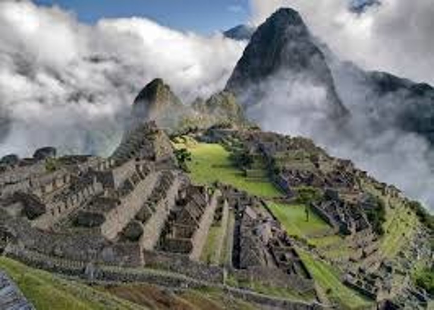 <p>Central highlands, Peru</p><p>Inka</p><p>c. 1450-1540 CE</p><p>Form: Granite (architectural complex)</p><p>Function: Built as a royal retreat for the first Inka Emperor</p><p>Sitting at about 7,000 feet above sea level, and in an isolated mountain area. The complex is made up of over 200 buildings, including houses, temples, baths, and terraced land for agriculture. There was even an observatory structure with an upper deck for viewing, and a covered structure below. The complex originally was built as a royal retreat for the first Inka Emperor. It would've been a place for him to visit with his family and to hold ceremonial events.</p>