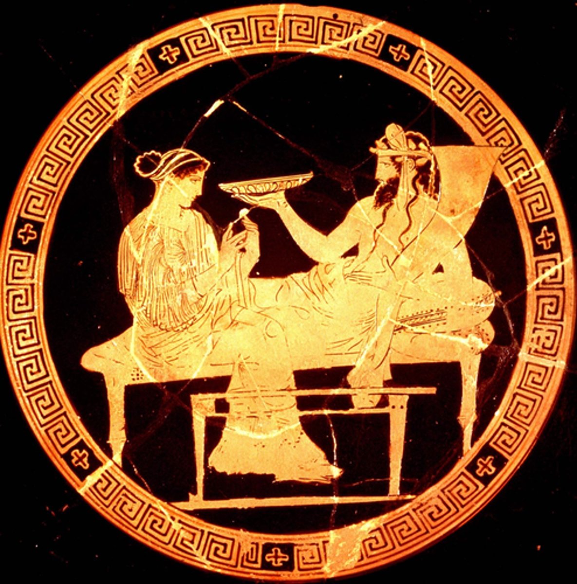 <p>Cornucopia</p><p>Often with wife, Persephone</p>