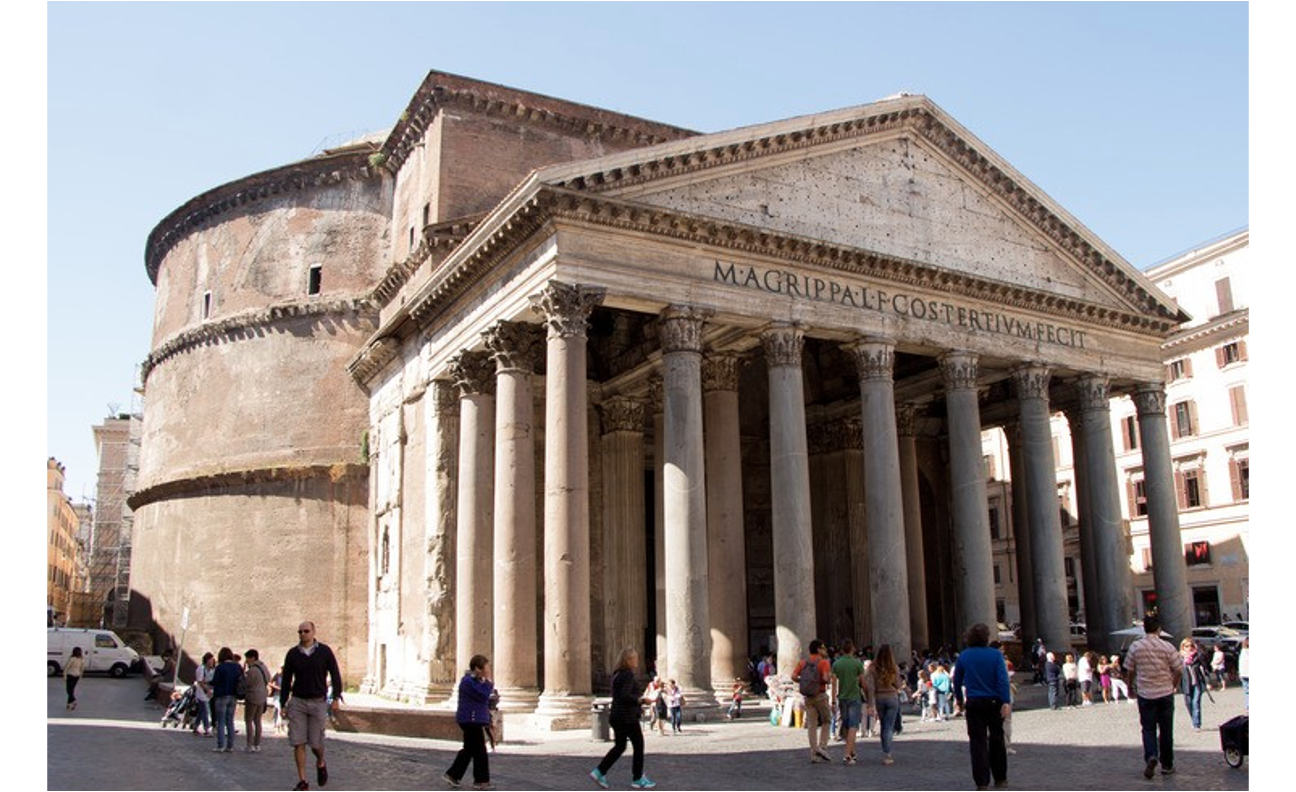 Pantheon, Rome, 128-131 CE