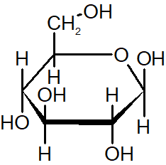 <p>the hydroxyl group on the anomeric carbon is in the same direction as the CH<sub>2</sub>OH group (above)</p>