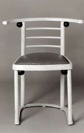 <p>Josef Hoffmann’s chair, beech bentwood, 1906 (modern reproduction)</p>