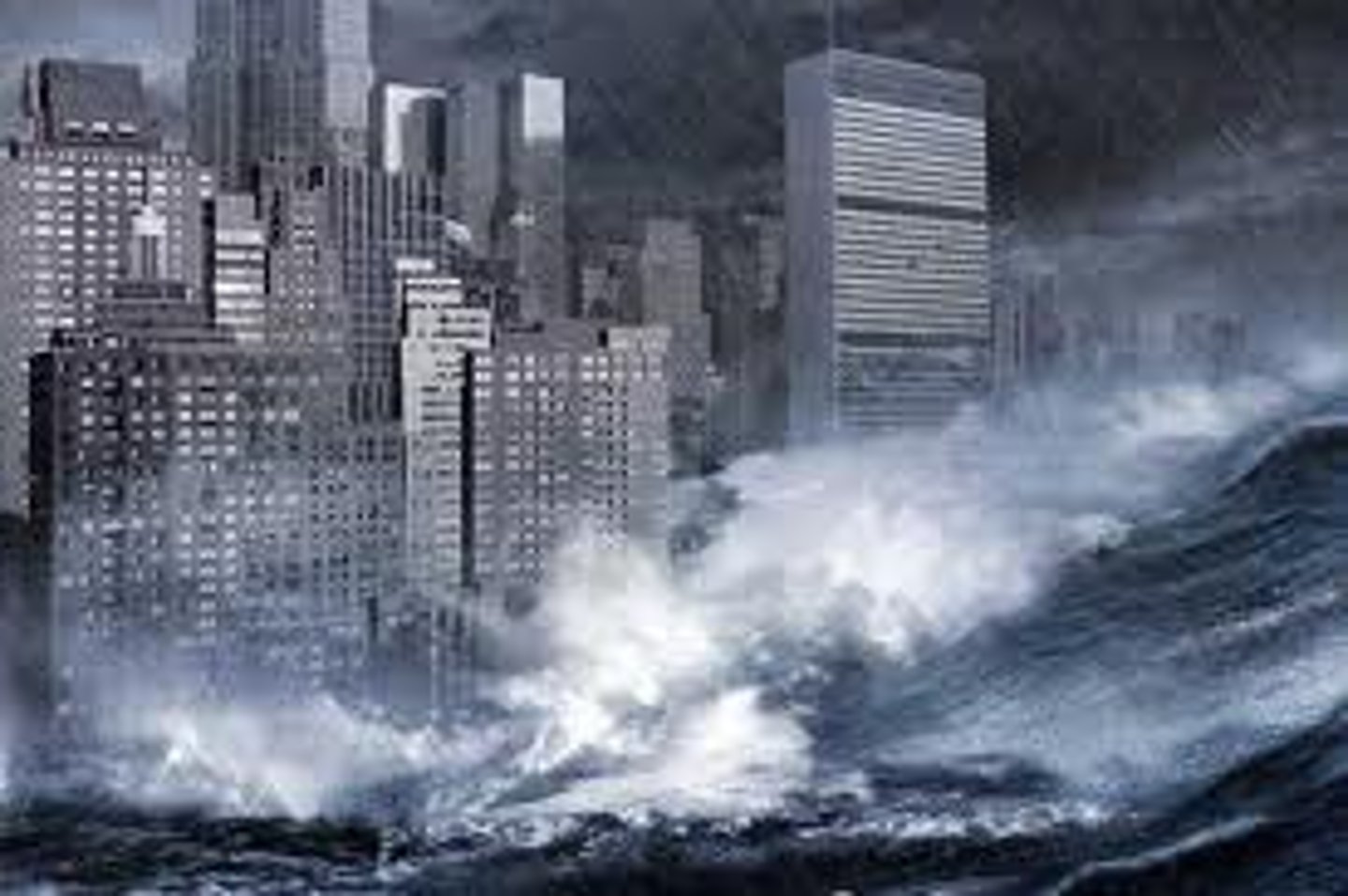 <p>(n.) A sudden violent upheaval; a surging flood SYN: disaster, catastrophe</p>