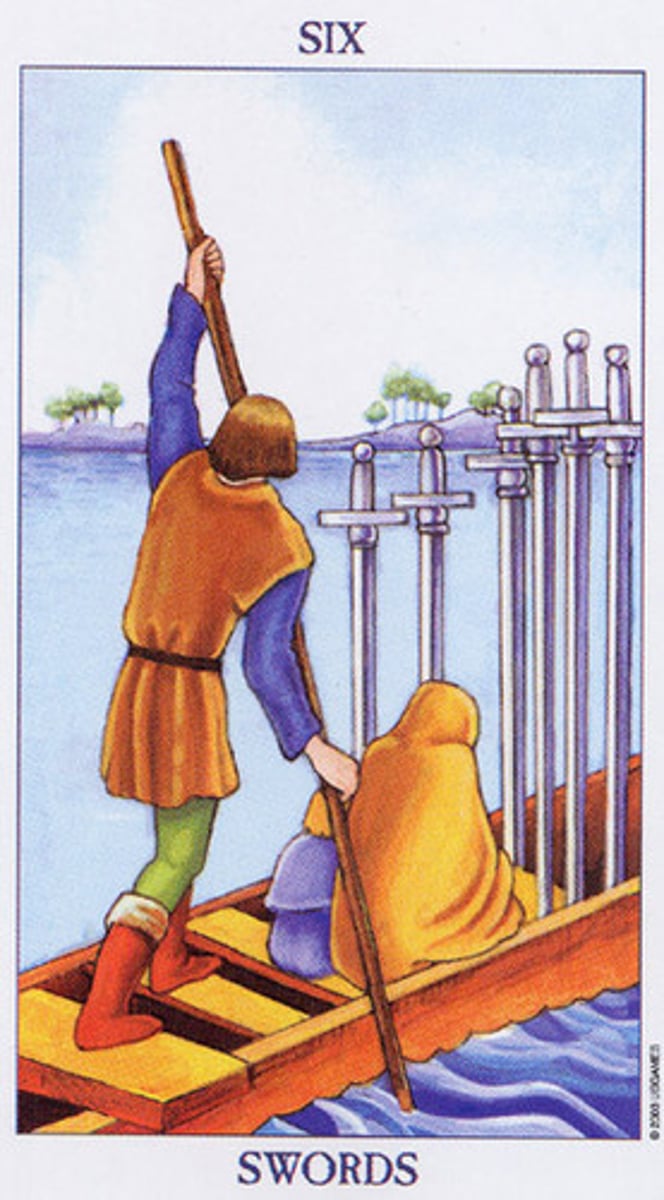 <p>Harmony after strain.</p><p>Long journey over water.</p>