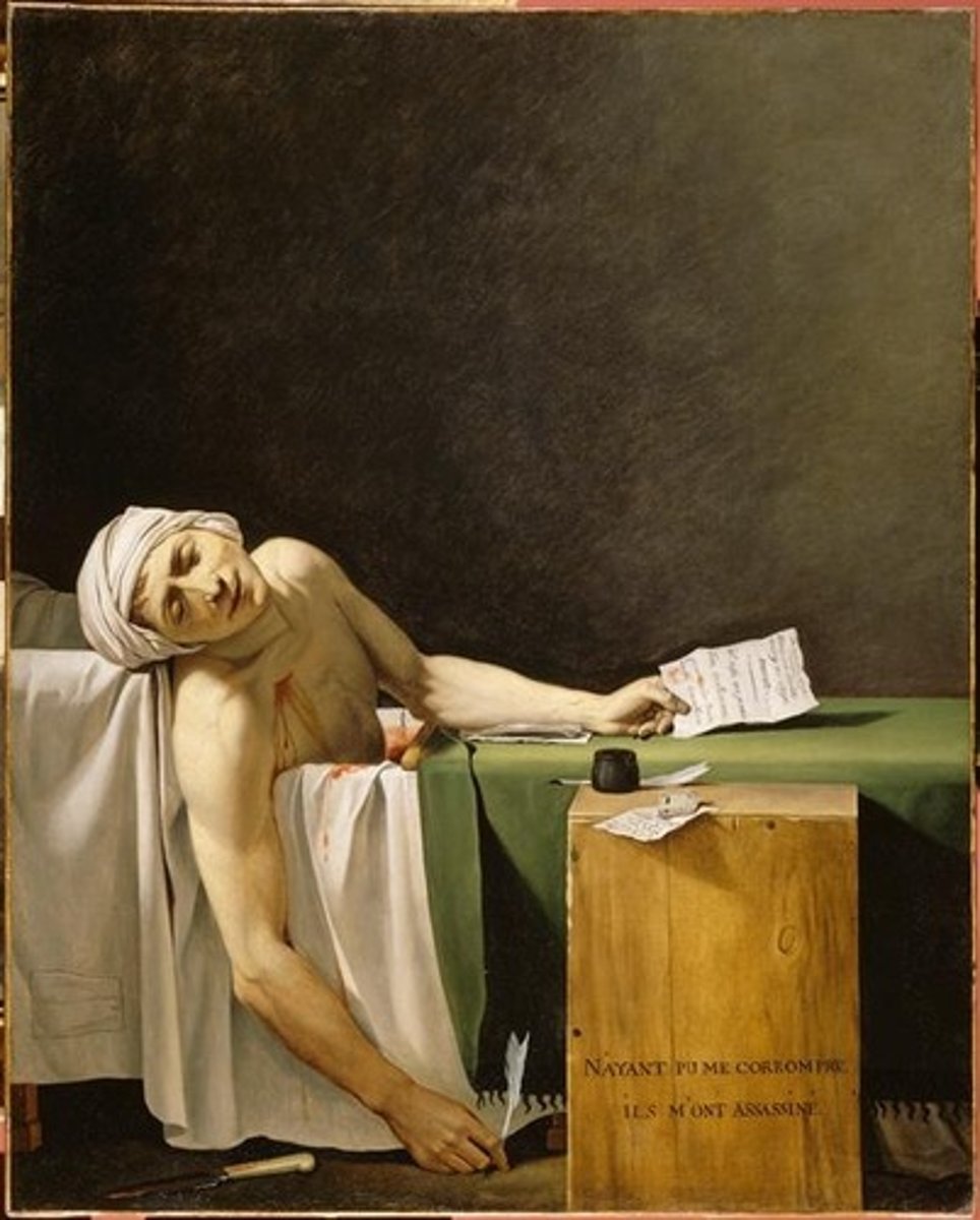 <p>David ; icône néoclassique au service de la propagande révolutionnaire</p>