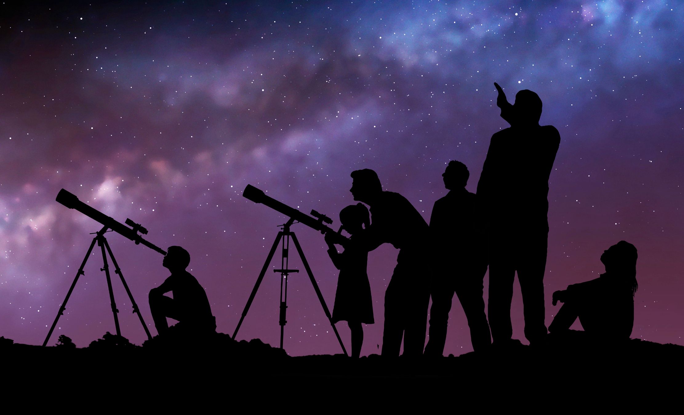 What equipment would you use to undertake a naked-eye observation?
