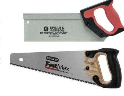 <ul><li><p class="Paragraph WhiteSpaceCollapse SCXP234022874 BCX8" style="text-align: left;"><span style="line-height: 0px;"><span>Tenon saw​</span></span></p></li><li><p class="Paragraph WhiteSpaceCollapse SCXP234022874 BCX8" style="text-align: left;"><span style="line-height: 0px;"><span>Crosscut saw</span></span></p></li></ul><p></p>